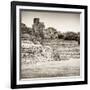 ¡Viva Mexico! Square Collection - Mayan Ruins in Edzna IV-Philippe Hugonnard-Framed Photographic Print