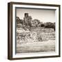 ¡Viva Mexico! Square Collection - Mayan Ruins in Edzna IV-Philippe Hugonnard-Framed Photographic Print