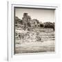 ¡Viva Mexico! Square Collection - Mayan Ruins in Edzna IV-Philippe Hugonnard-Framed Photographic Print