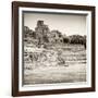 ¡Viva Mexico! Square Collection - Mayan Ruins in Edzna IV-Philippe Hugonnard-Framed Photographic Print