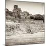 ¡Viva Mexico! Square Collection - Mayan Ruins in Edzna IV-Philippe Hugonnard-Mounted Photographic Print