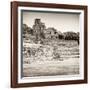 ¡Viva Mexico! Square Collection - Mayan Ruins in Edzna IV-Philippe Hugonnard-Framed Photographic Print