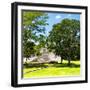 ¡Viva Mexico! Square Collection - Mayan Ruins in Edzna IX-Philippe Hugonnard-Framed Photographic Print