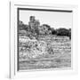 ¡Viva Mexico! Square Collection - Mayan Ruins in Edzna V-Philippe Hugonnard-Framed Photographic Print