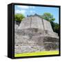 ¡Viva Mexico! Square Collection - Mayan Ruins in Edzna VI-Philippe Hugonnard-Framed Stretched Canvas