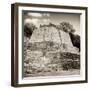 ¡Viva Mexico! Square Collection - Mayan Ruins in Edzna VII-Philippe Hugonnard-Framed Premium Photographic Print