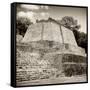 ¡Viva Mexico! Square Collection - Mayan Ruins in Edzna VII-Philippe Hugonnard-Framed Stretched Canvas