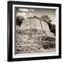 ¡Viva Mexico! Square Collection - Mayan Ruins in Edzna VII-Philippe Hugonnard-Framed Photographic Print