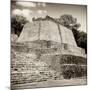 ¡Viva Mexico! Square Collection - Mayan Ruins in Edzna VII-Philippe Hugonnard-Mounted Photographic Print