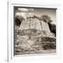 ¡Viva Mexico! Square Collection - Mayan Ruins in Edzna VII-Philippe Hugonnard-Framed Photographic Print