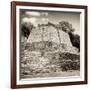 ¡Viva Mexico! Square Collection - Mayan Ruins in Edzna VII-Philippe Hugonnard-Framed Photographic Print