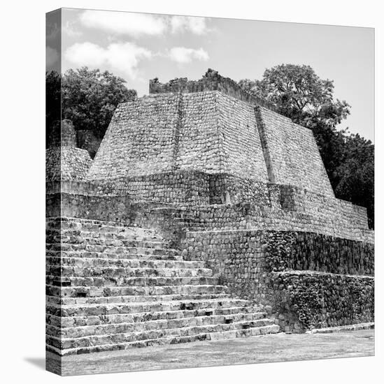 ¡Viva Mexico! Square Collection - Mayan Ruins in Edzna VIII-Philippe Hugonnard-Stretched Canvas