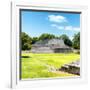 ¡Viva Mexico! Square Collection - Mayan Ruins in Edzna-Philippe Hugonnard-Framed Photographic Print