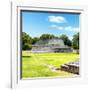 ¡Viva Mexico! Square Collection - Mayan Ruins in Edzna-Philippe Hugonnard-Framed Photographic Print