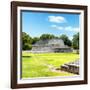 ¡Viva Mexico! Square Collection - Mayan Ruins in Edzna-Philippe Hugonnard-Framed Photographic Print