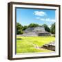 ¡Viva Mexico! Square Collection - Mayan Ruins in Edzna-Philippe Hugonnard-Framed Photographic Print