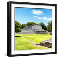 ¡Viva Mexico! Square Collection - Mayan Ruins in Edzna-Philippe Hugonnard-Framed Photographic Print