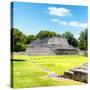 ¡Viva Mexico! Square Collection - Mayan Ruins in Edzna-Philippe Hugonnard-Stretched Canvas