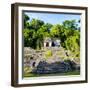 ¡Viva Mexico! Square Collection - Mayan Ruins in Palenque II-Philippe Hugonnard-Framed Photographic Print