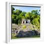 ¡Viva Mexico! Square Collection - Mayan Ruins in Palenque II-Philippe Hugonnard-Framed Photographic Print