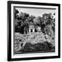 ¡Viva Mexico! Square Collection - Mayan Ruins in Palenque III-Philippe Hugonnard-Framed Photographic Print