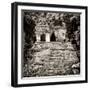 ¡Viva Mexico! Square Collection - Mayan Ruins in Palenque V-Philippe Hugonnard-Framed Photographic Print