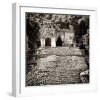 ¡Viva Mexico! Square Collection - Mayan Ruins in Palenque V-Philippe Hugonnard-Framed Photographic Print