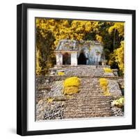 ¡Viva Mexico! Square Collection - Mayan Ruins in Palenque VI-Philippe Hugonnard-Framed Photographic Print