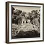 ¡Viva Mexico! Square Collection - Mayan Ruins in Palenque-Philippe Hugonnard-Framed Photographic Print