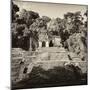 ¡Viva Mexico! Square Collection - Mayan Ruins in Palenque-Philippe Hugonnard-Mounted Photographic Print