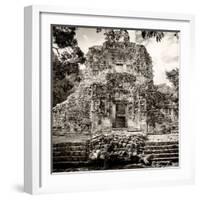 ¡Viva Mexico! Square Collection - Mayan Ruins of Campeche I-Philippe Hugonnard-Framed Photographic Print