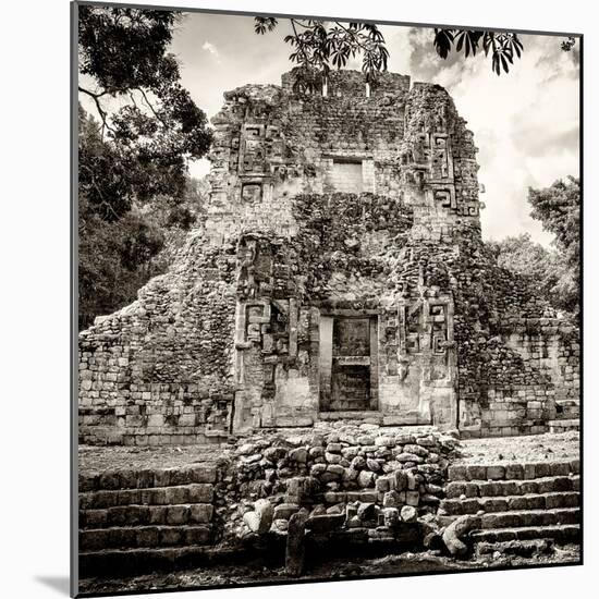 ¡Viva Mexico! Square Collection - Mayan Ruins of Campeche I-Philippe Hugonnard-Mounted Photographic Print