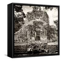 ¡Viva Mexico! Square Collection - Mayan Ruins of Campeche I-Philippe Hugonnard-Framed Stretched Canvas