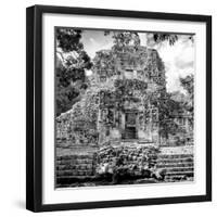 ¡Viva Mexico! Square Collection - Mayan Ruins of Campeche II-Philippe Hugonnard-Framed Photographic Print