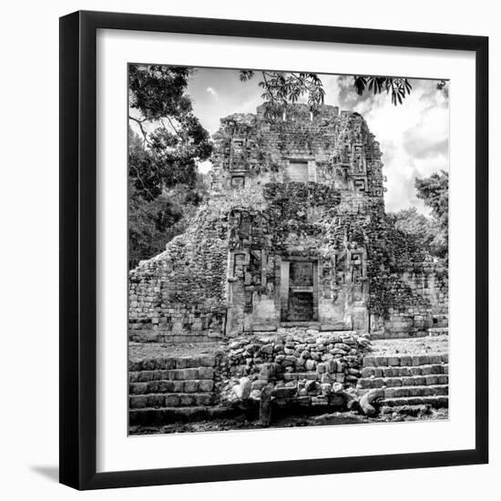 ¡Viva Mexico! Square Collection - Mayan Ruins of Campeche II-Philippe Hugonnard-Framed Photographic Print