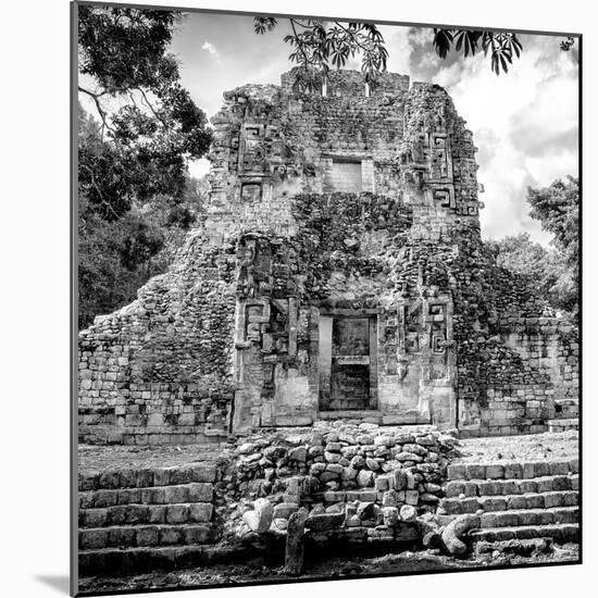 ¡Viva Mexico! Square Collection - Mayan Ruins of Campeche II-Philippe Hugonnard-Mounted Photographic Print