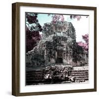 ¡Viva Mexico! Square Collection - Mayan Ruins of Campeche III-Philippe Hugonnard-Framed Photographic Print