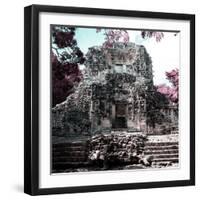 ¡Viva Mexico! Square Collection - Mayan Ruins of Campeche III-Philippe Hugonnard-Framed Photographic Print