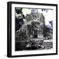 ¡Viva Mexico! Square Collection - Mayan Ruins of Campeche IV-Philippe Hugonnard-Framed Photographic Print