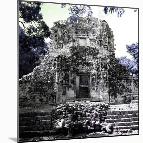 ¡Viva Mexico! Square Collection - Mayan Ruins of Campeche IV-Philippe Hugonnard-Mounted Photographic Print