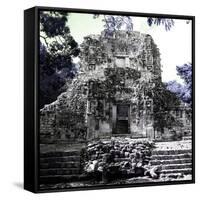¡Viva Mexico! Square Collection - Mayan Ruins of Campeche IV-Philippe Hugonnard-Framed Stretched Canvas