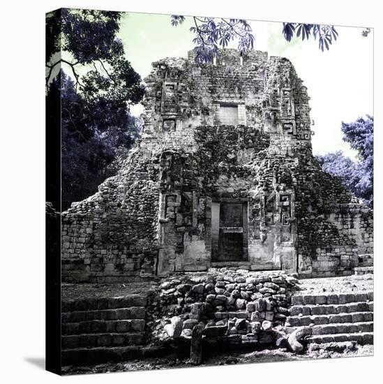 ¡Viva Mexico! Square Collection - Mayan Ruins of Campeche IV-Philippe Hugonnard-Stretched Canvas