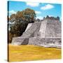 ¡Viva Mexico! Square Collection - Mayan Ruins with Fall Colors - Edzna II-Philippe Hugonnard-Stretched Canvas