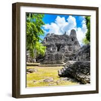 ¡Viva Mexico! Square Collection - Mayan Ruins-Philippe Hugonnard-Framed Photographic Print