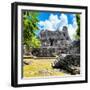 ¡Viva Mexico! Square Collection - Mayan Ruins-Philippe Hugonnard-Framed Photographic Print