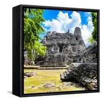 ¡Viva Mexico! Square Collection - Mayan Ruins-Philippe Hugonnard-Framed Stretched Canvas