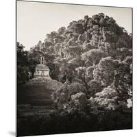 ¡Viva Mexico! Square Collection - Mayan Temple at Sunrise I-Philippe Hugonnard-Mounted Premium Photographic Print