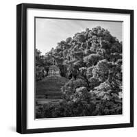 ¡Viva Mexico! Square Collection - Mayan Temple at Sunrise II-Philippe Hugonnard-Framed Photographic Print