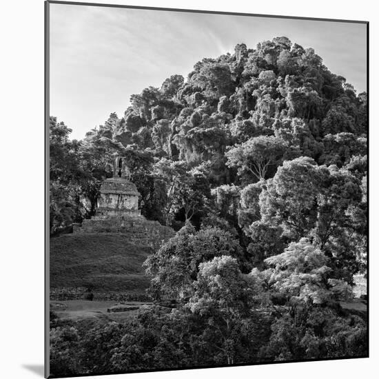 ¡Viva Mexico! Square Collection - Mayan Temple at Sunrise II-Philippe Hugonnard-Mounted Photographic Print