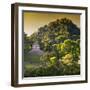 ¡Viva Mexico! Square Collection - Mayan Temple at Sunrise III-Philippe Hugonnard-Framed Photographic Print